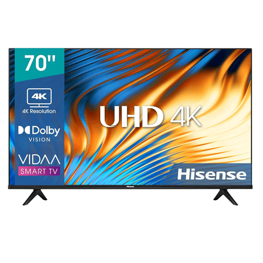 Hisense Tv 70 A61 H 70" 4 K Uhd Smart Vidaa Tv